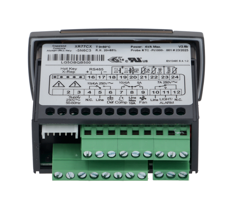 CONTROLLORE TERMOSTATO ELETTRONICO XR77CX-5N6C3