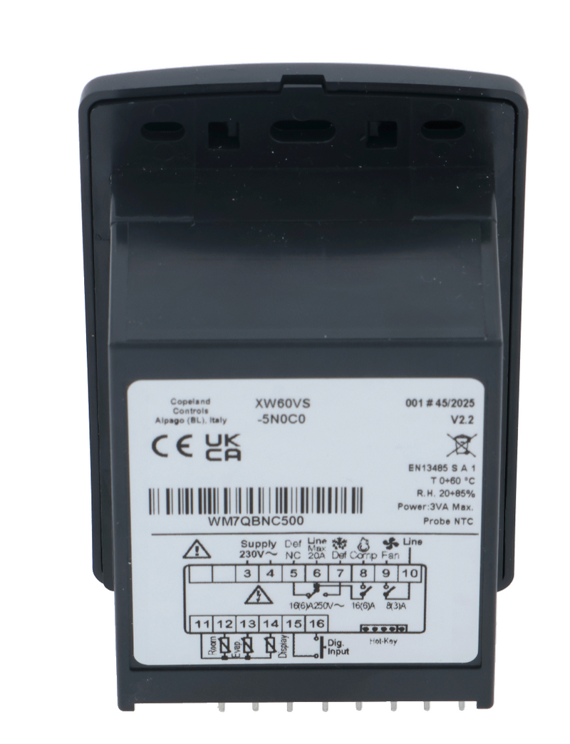 CONTROLLORE TERMOSTATO DIXELL XW60VS-5N0C0