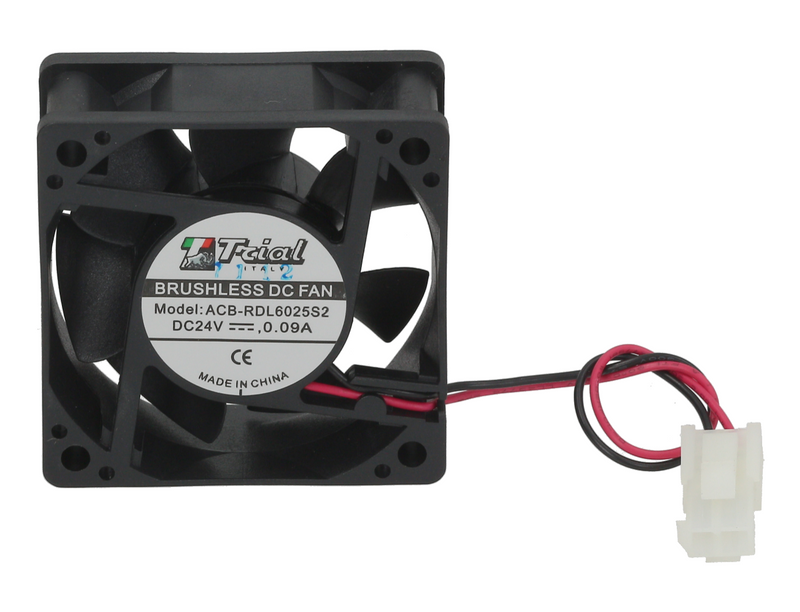 VENTILATORE ASSIALE 60x60x25 mm 24VDC