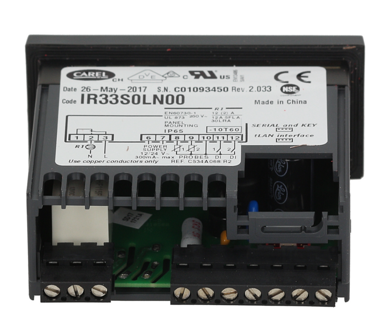 CONTROLLORE TERMOSTATO CAREL IR33S0LN00