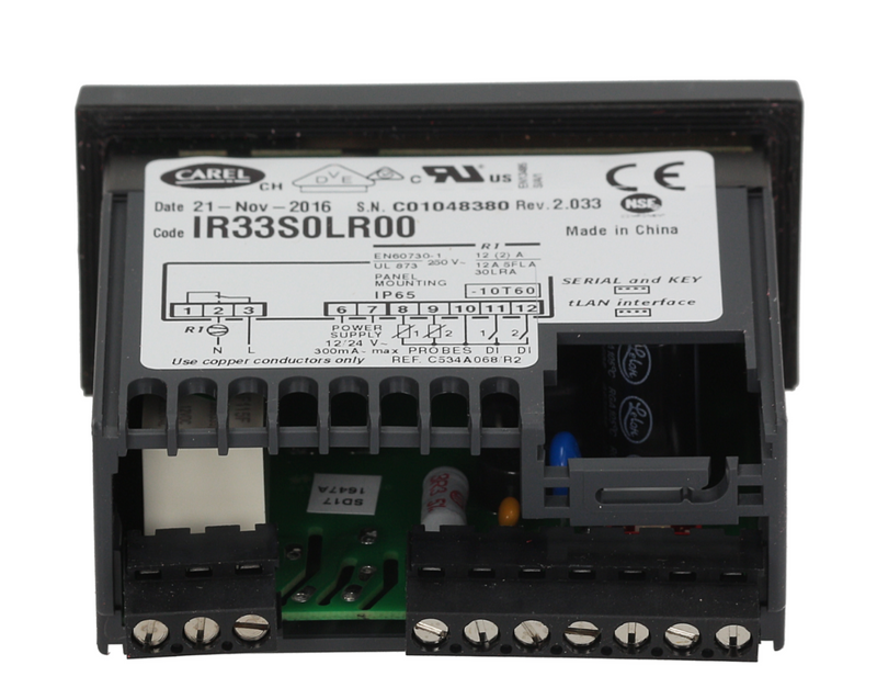 CONTROLLORE TERMOSTATO CAREL IR33S0LR00