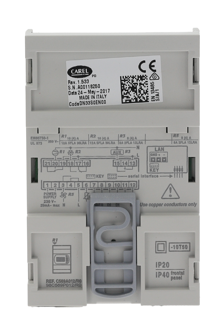 CONTROLLORE TERMOSTATO CAREL DN33S0EN00