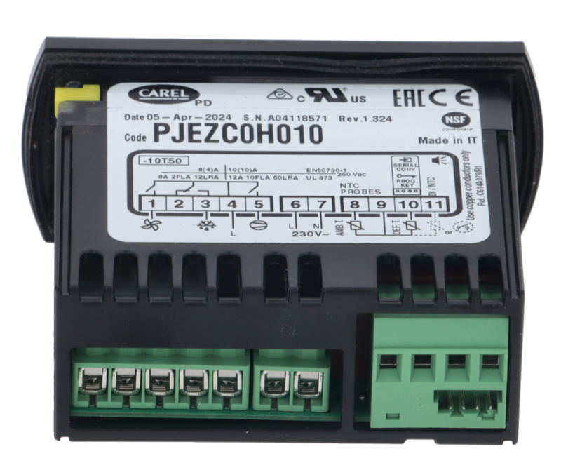 CONTROLLORE TERMOSTATO CAREL PYIA1Z052N