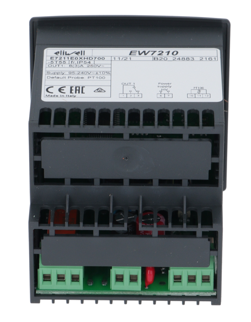TERMOREGOLATORE EW7210 PT100 95-240Vac