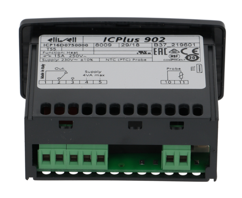 CONTROLLORE TERMOSTATO ELIWELL ICPLUS902 NTC/PTC