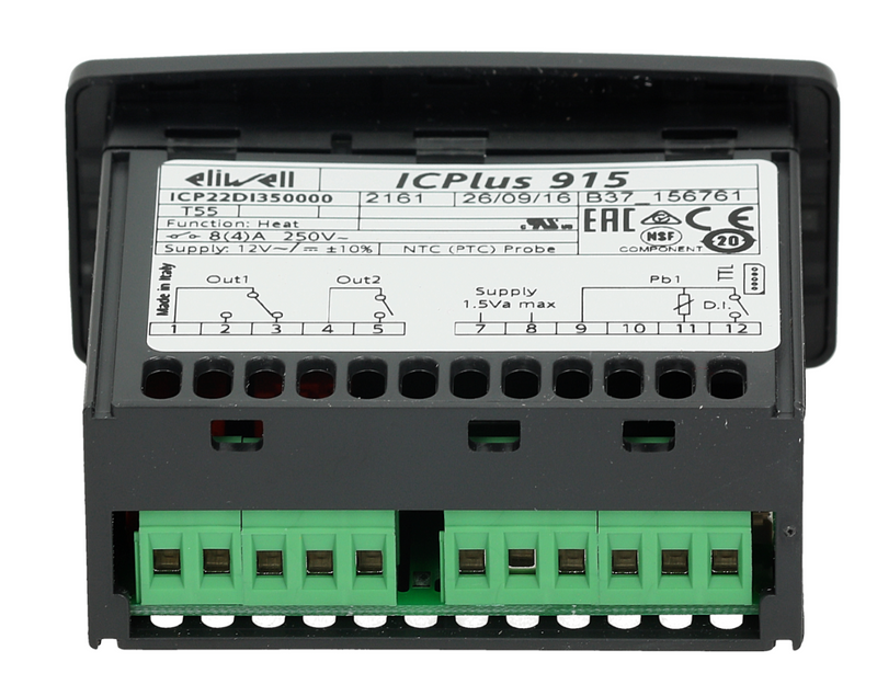 CONTROLLORE TERMOSTATO ELIWELL ICPLUS 915