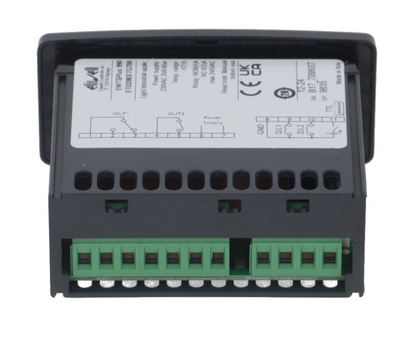 CONTROLLORE TERMOSTATO ELIWELL EWTSPlus 990 230V