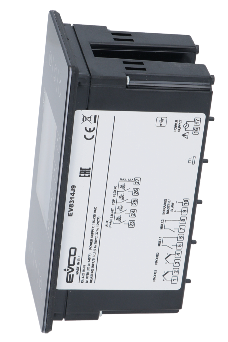 CONTROLLORE TERMOSTATO EVCO EV8314J9