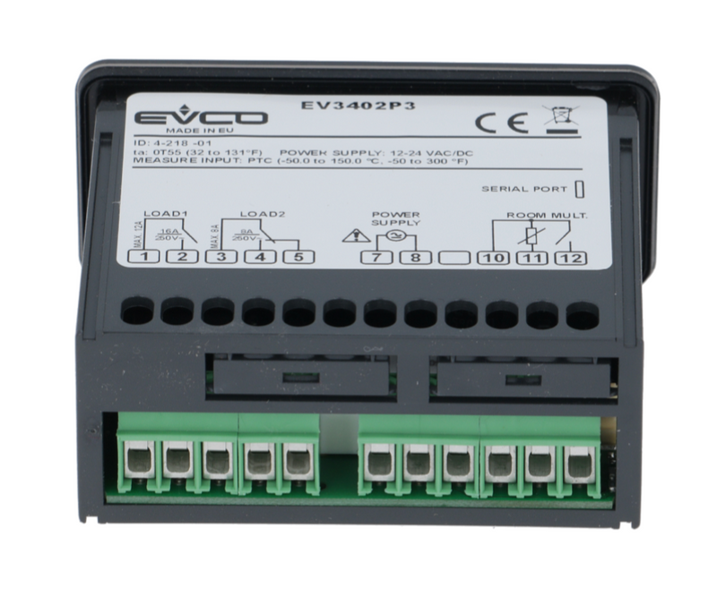 CONTROLLORE TERMOSTATO EVCO EV3402P3