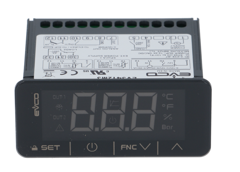 CONTROLLORE TERMOSTATO EVCO EV3412M3