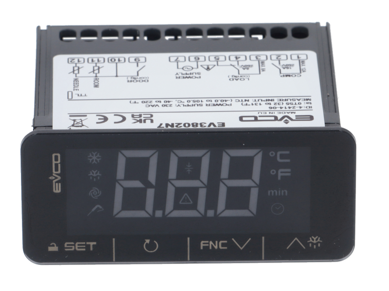 CONTROLLORE TERMOSTATO EVCO EV3802N7