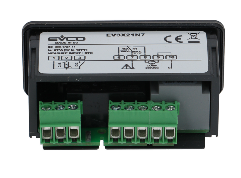 CONTROLLORE TERMOSTATO EVCO EV3X21N7VH