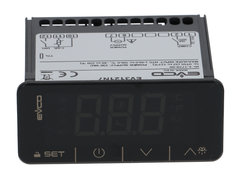 CONTROLLORE TERMOSTATO EVCO EV3121N7VRH