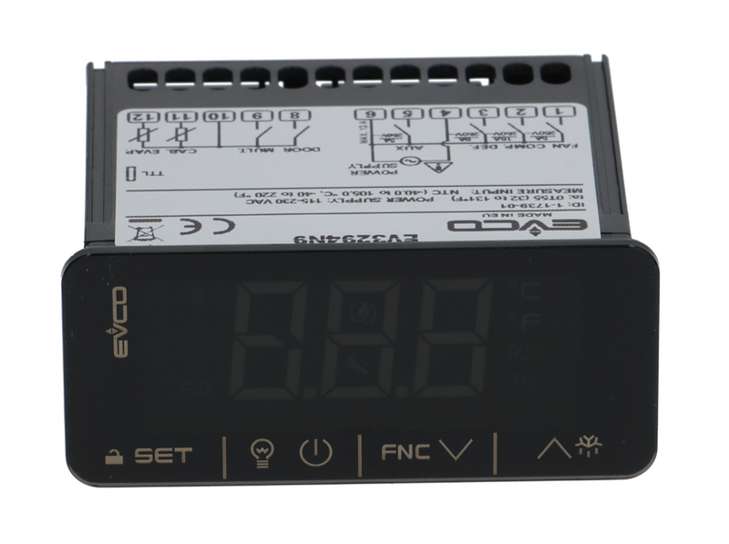 CONTROLLORE TERMOSTATO EVCO EV3294N9VRH