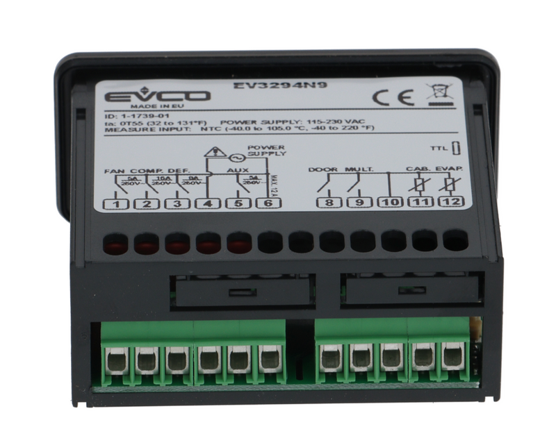 CONTROLLORE TERMOSTATO EVCO EV3294N9VRH