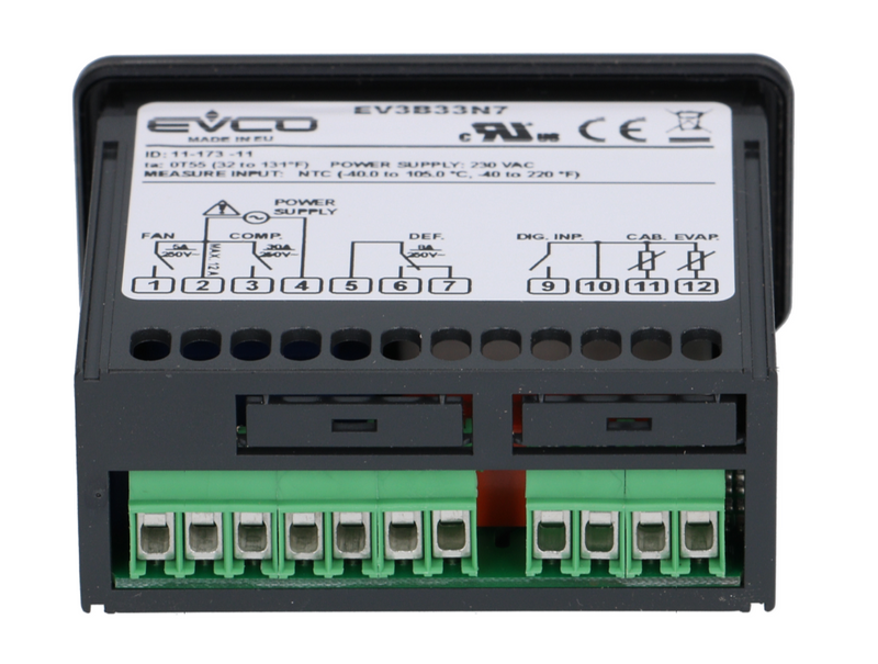 CONTROLLORE TERMOSTATO EVCO EV3B33N7