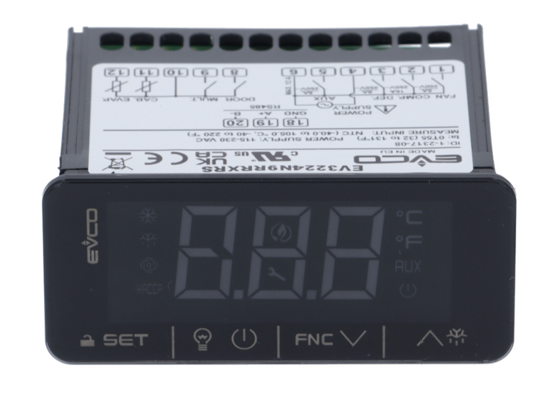 CONTROLLORE TERMOSTATO EVCO EVK214N9