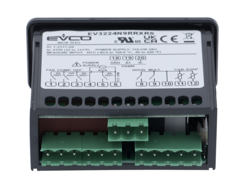CONTROLLORE TERMOSTATO EVCO EVK214N9
