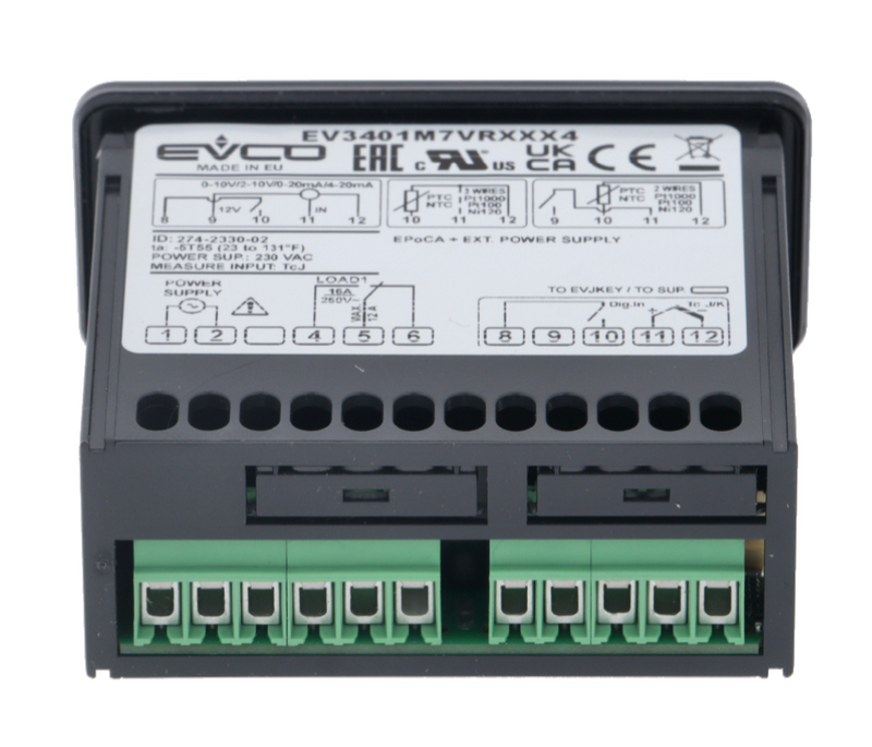 CONTROLLORE TERMOSTATO EVCO  EVK411