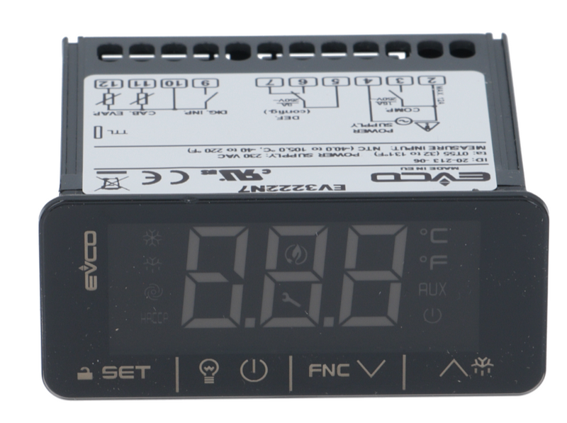 CONTROLLORE TERMOSTATO EVCO EVK202N7