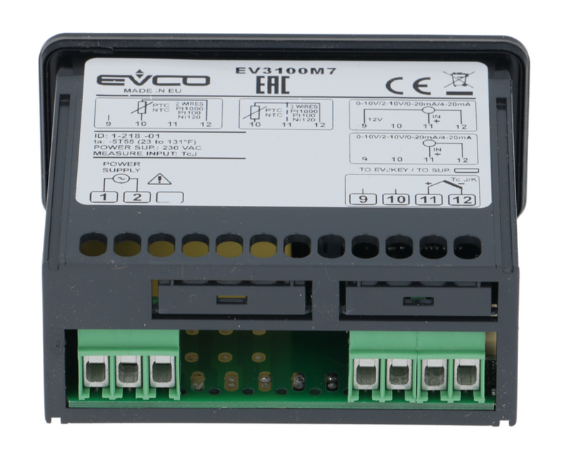 CONTROLLORE TERMOSTATO EVCO EV3100M7