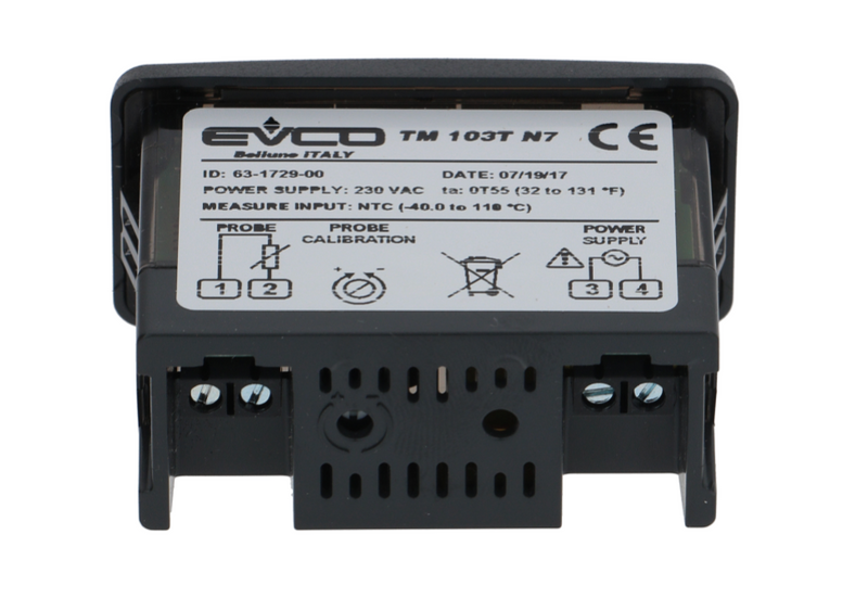 TELETERMOMETRO EVCO TM103TN7 NTC