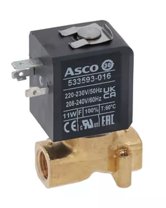 ELETTROVALVOLA ASCO NC 2VIE 1/4 1/4 208 240V 60Hz FKM