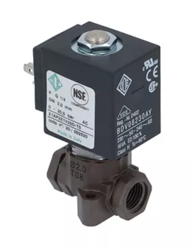 ELETTROVALVOLA ODE 2 VIE ø 1/4" 230V