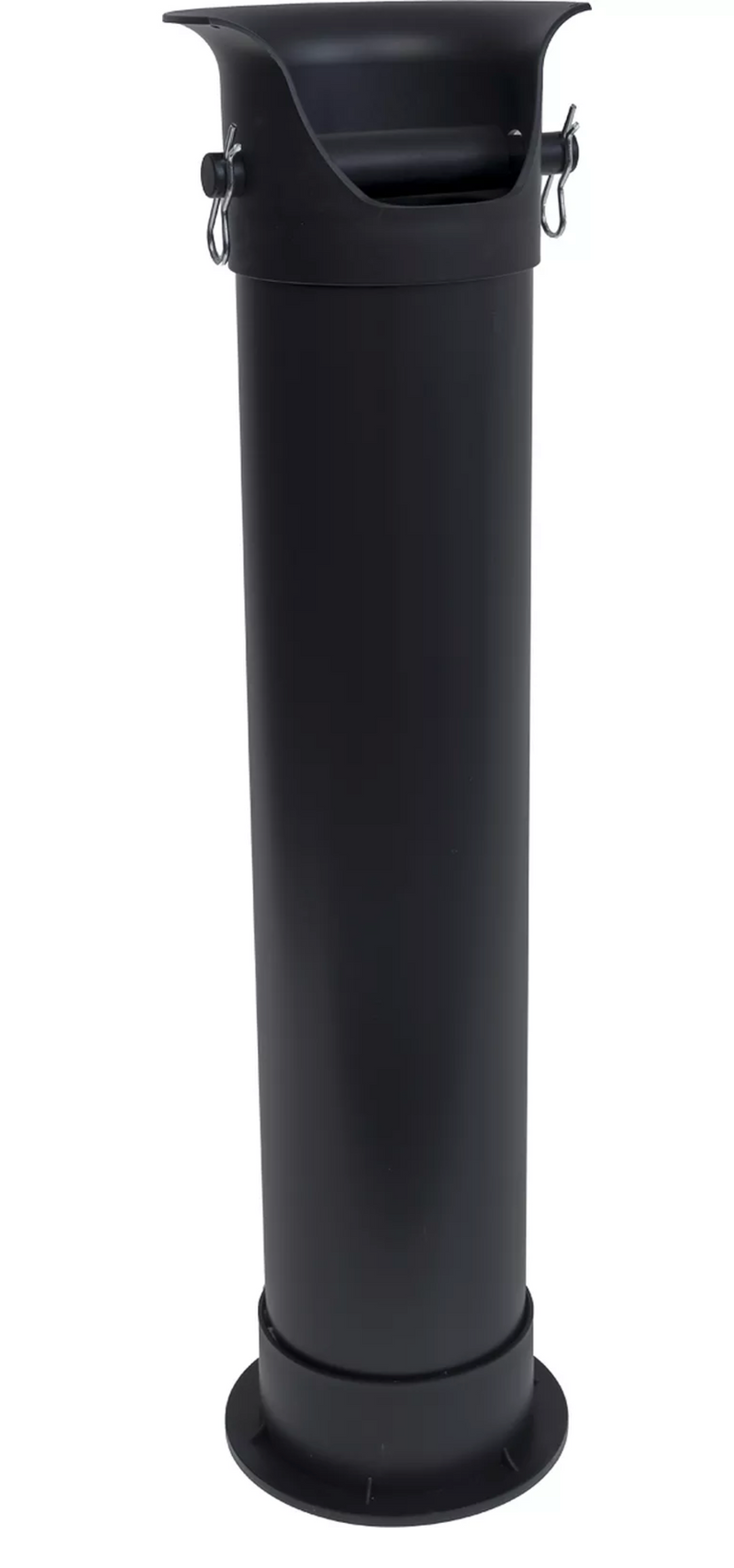 TUBO BATTIFONDI IN PLASTICA NERO